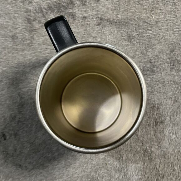 LL Bean Coffee Mug Tin Metal Cup Camping Outdoors Office Work Travel Moose - Picture 4 of 11